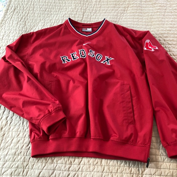 nike red sox windbreaker